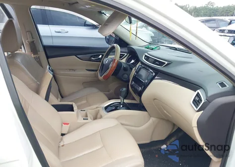 2016 Nissan Rogue Sl z USA, uszkodzony, nr VIN 5N1AT2MT7GC896653